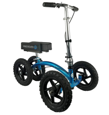 2026 New Quad All Terrain Knee Walker in Metallic Blue