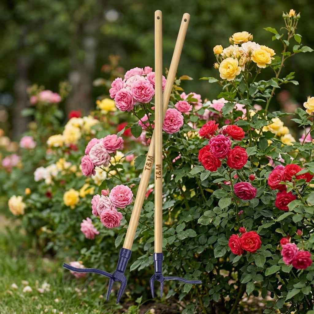 44-inch bamboo weed puller