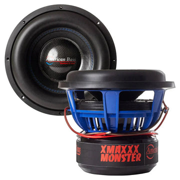 2026 12" Woofer 3500W RMS/7000W Max Dual 2 Ohm Voice Coils - 12XMAX