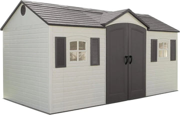 2026 6446 Outdoor Storage Shed, 8 x 15 Foot, Desert Sand