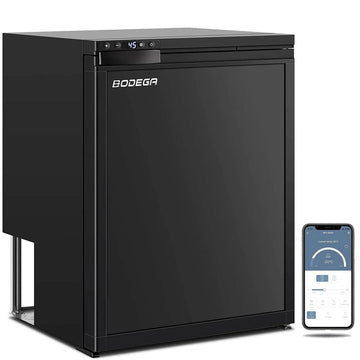 2026 12 Volt RV Refrigerator 2.3cu.ft 65L RV Fridge and Freezer