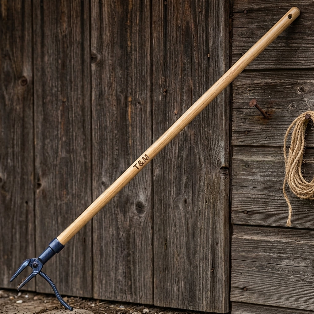 bamboo handle root weed remover