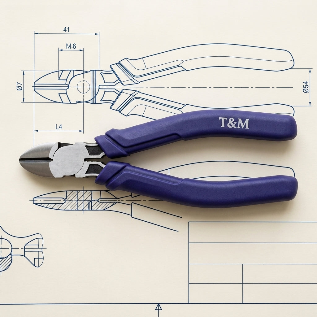 CR-V steel wire cutting pliers