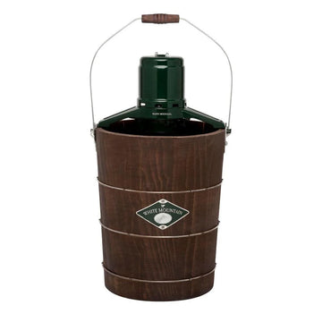 2026 6 Qt. Green and Brown Electric Ice Cream Maker