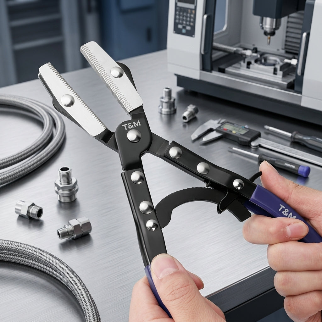 10-inch automotive hose pliers
